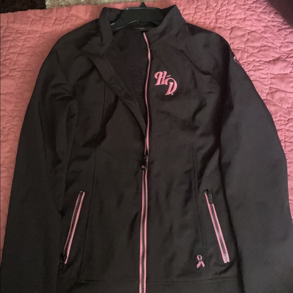 Harley Davidson Motorcycle jacket w/ HD Tshirts